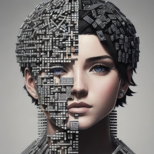 Pao internet vidéo illustration 3d serveur intelligence générative freelance paris studio de création CNS9AYM0